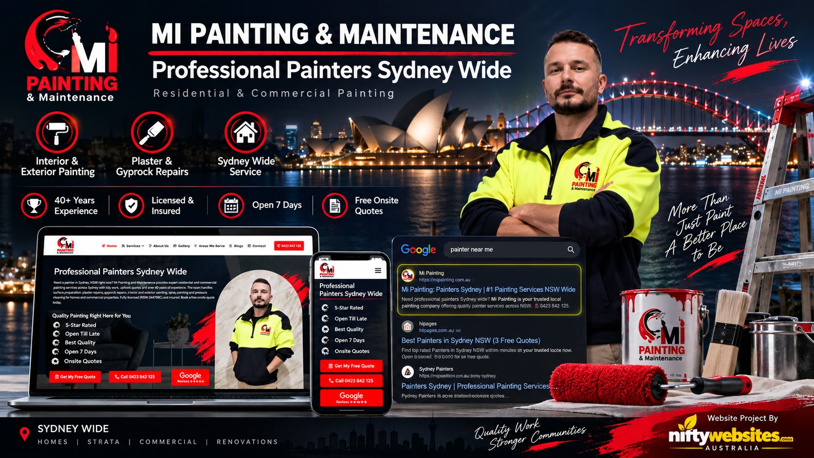 Website designed by Nifty Websites Australia
