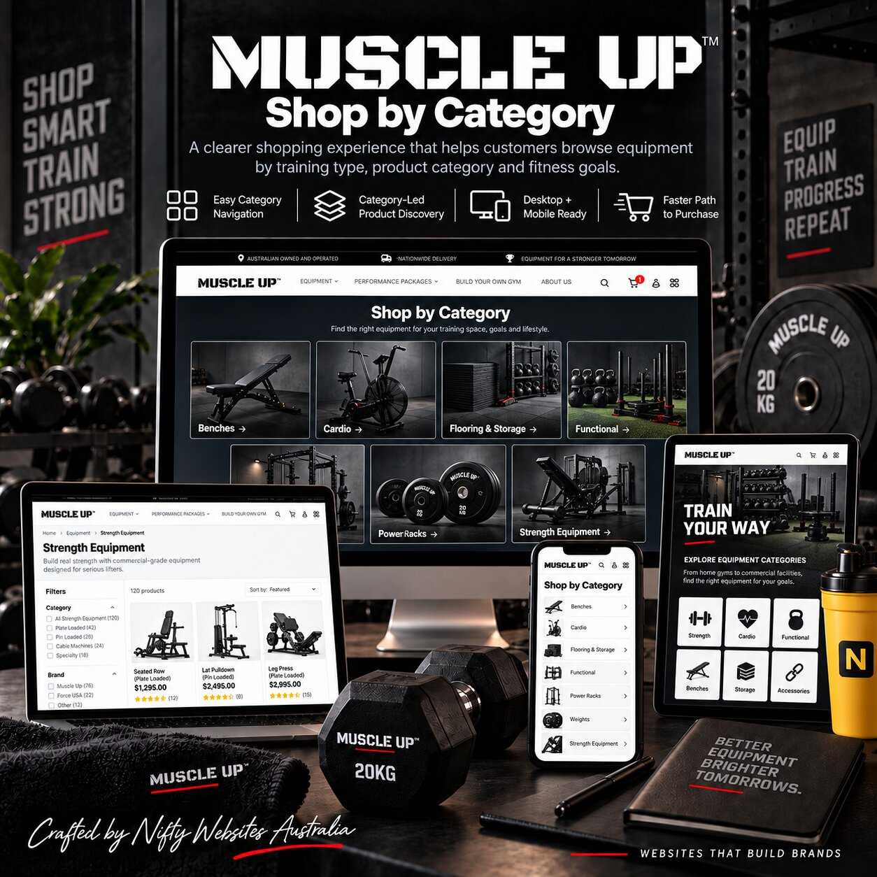 Muscle Up shop by category