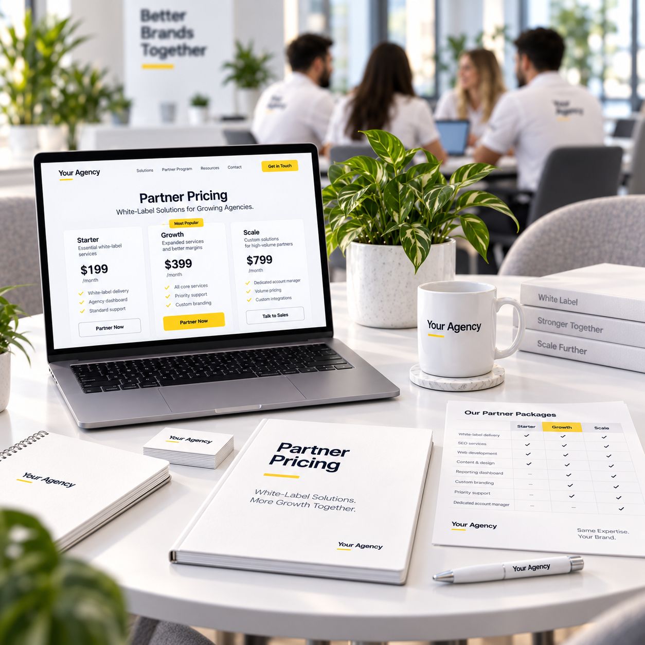 White label partner pricing for agencies from Nifty Websites Australia