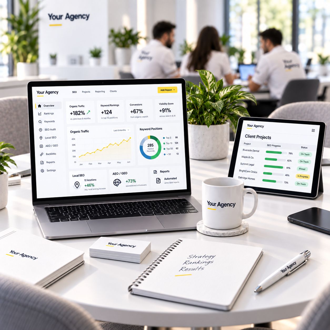 White label SEO campaign managed for an agency by Nifty Websites Australia
