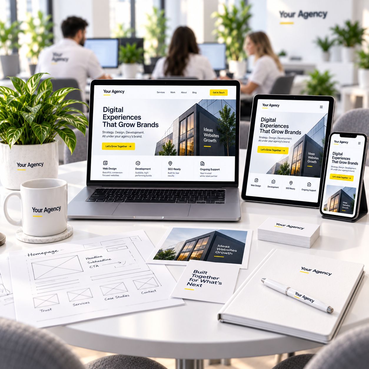 White label web design project built for an agency by Nifty Websites Australia