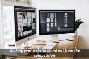 Image presents making your website stand out from the competition