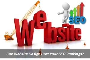 Image presents Can Website Design Hurt Your SEO Rankings